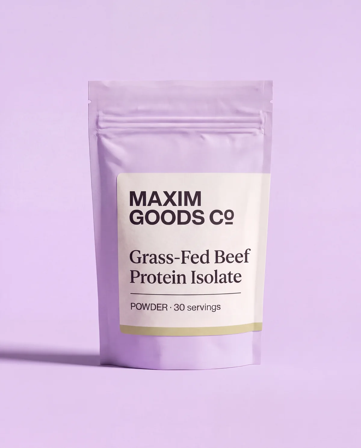 Grass-Fed Beef Protein Isolate, 30 servings