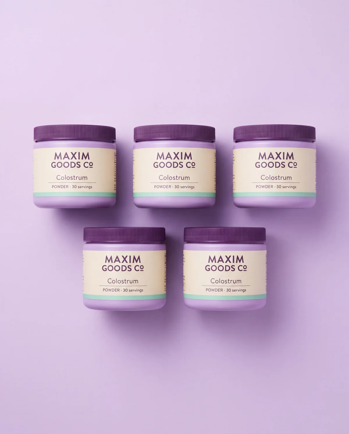 Colostrum, 5 Tubs, 5 tubs