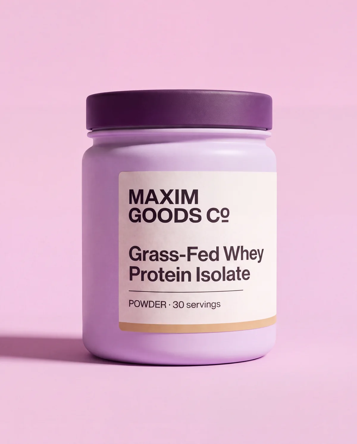 Grass-Fed Whey Protein Isolate, 30 servings